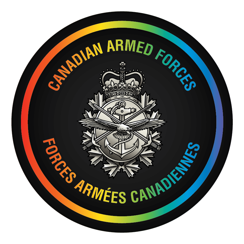 Canadian Armed Forces Logo - Pride Edition